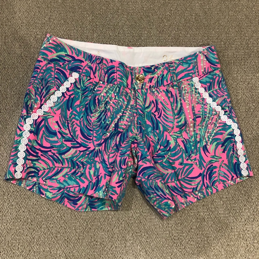 Lily Pulitzer Callahan shorts 5” inseam in size 0